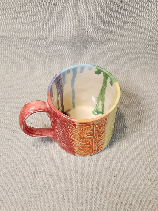 Rainbow 'Leather' Mug