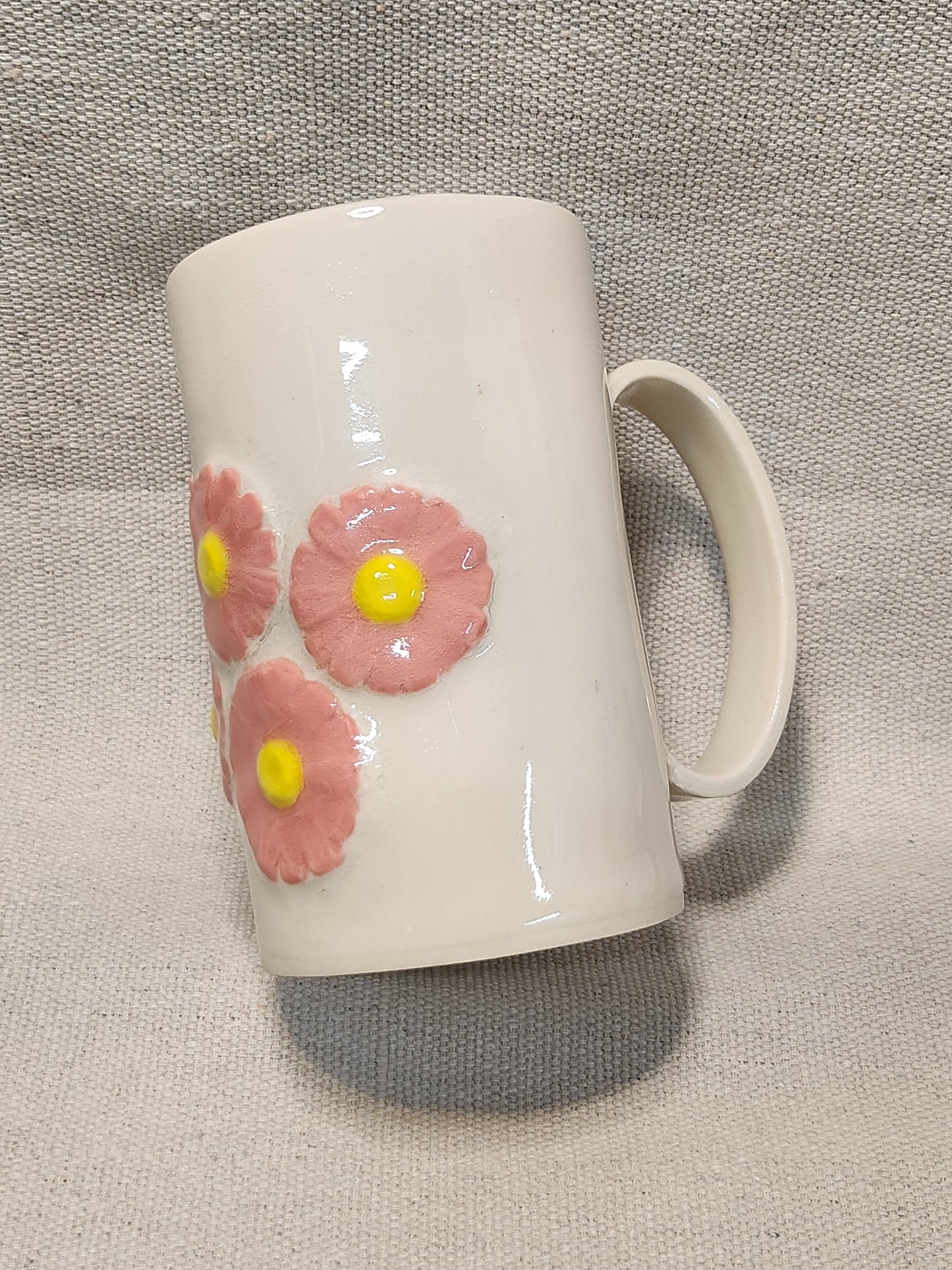 Pink Daisy Mug